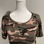 La Luxe Camo Bodysuit w/ loose fit above waist Photo 3
