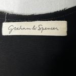 Graham & Spencer Black Short Sleeve Blouse Shirt L Size L Photo 4