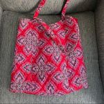 Vera Bradley Curvy Tote in Frankly Scarlett Rare Retired Photo 1