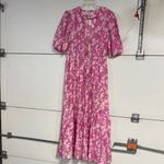 & Other Stories & OTHER STORIES WOMENS TIERED MAXI DRESS PINK MARBLE 10 Photo 2