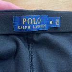 Polo Ralph Lauren Side Zip Black Skinny Pants Size 8 Photo 2