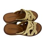 Clergerie Chermy Raffia Platform Mules Beige Natural Size 36 Brown Photo 11