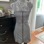Forever 21 Houndstooth Zip-Front Mini Dress Size M Corporate Siren Collegiate Photo 2
