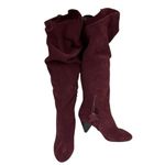 NWOT INC suede over the knee slouch boots Pink Size 6.5 Photo 3