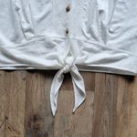 ZARA  Pattern Tie Front Top Photo 2