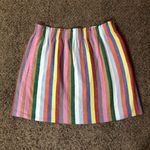 J.Crew  Striped Skirt Womens 12 Used Photo 2