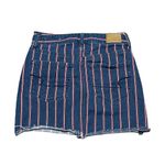 American Eagle  High Rise Mini Denim Striped Skirt Size 0 Regular Photo 7