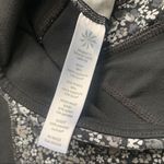 Athleta Black Floral Ditsy Cropped Leggings Medium Photo 8