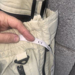 Body Glove Vintage  Ski & Snow Bib Pants M Beige Black Men's Med Photo 5