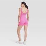 JoyLab  Bright Pink Bodysuit with Pads Photo 1