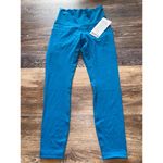 Lululemon Wunder Train With Pockets High Rise 25” Hawaiian Blue Size 6 NWT Photo 1