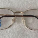 🆕 Antique Gold Retro eyeglasses by Riccione💥 Photo 5