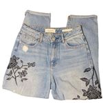 PacSun Jeans With Black Rose Photo 2