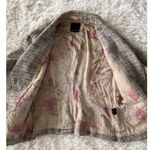 The Limited Vintage Tweed Blazer Womens Size 6 Beige Brown Black Career Jacket Photo 8