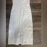 Forever 21 Elegant White Midi Dress Photo 2