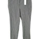 Charter Club NEW  Black & White Houndstooth Check Slim Ankle Pants Size 10 Photo 0