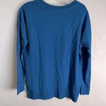 Nike Teal Blue Hi Low Long Sleeve T-shirt Photo 5
