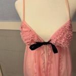 Passion Forever Pink  Nighty Babydoll Sheer Camisole Adorable SZ Large Photo 1