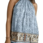 Anthropologie BHANUNI BY JYOTI Embroidered + Beaded Sleeveless Top EUC Size M Photo 0
