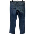 a.n.a  Straight Leg Raw Hem Mid Rise Medium Wash Blue Jeans Womens 12 Photo 4