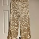 Forever 21 NWT Champagne Palazzos Trousers evening mom high waist Photo 0