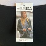 Karen Kane Black Elizabeth Shirred Front Dress Photo 4