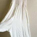 Wilfred Aritzia  New Chianti Jumpsuit Stretch Smocked White Size Medium Photo 9