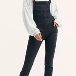 Free People Washed Denim Overall Size 26 Photo 0