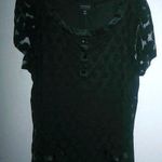 Enfocus Studio EnFocus 16W Short Sleeved Black Dots Pocketed Mini Dress Plus Funeral Photo 0