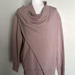 All Saints Drina Drape Zip Cardigan Jacket Photo 0