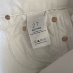 MOTHER Denim Mother Roller Crop Fray Jeans In Glass Slipper Photo 4