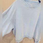 American Eagle NWOT Oversized Cropped Crewneck Pullover Sweater Photo 5