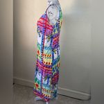 PLANET FISH vibrant colored sleeveless‎ dress Pink Size M Photo 7