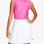 Nike NWT  Dri-FIT Victory Ribbed Sleeveless Polo Shirt Photo 0