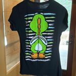 Nintendo  Super Mario World Yoshi Front Back 2008 RARE Black Tee Size XL Photo 4