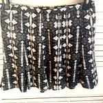 Show Me Your Mumu  Snake Print Skater Mini Skirt Gray Tones Boho Ballet Size L Photo 1