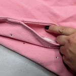 Quacker Factory Vtg Y2K Pink Rhinestone Embellished Cotton Denim Jacket S Photo 3