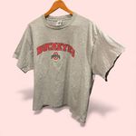 Delta Vintage OSU Ohio State Buckeyes gym gray  Pro t-shirt XL short sleeve USA Photo 9