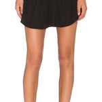 Saylor Revolve Brianna Textured Black Mini Skirt Size S Textured Ruffle Photo 0