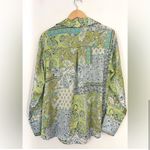 ZARA  Scarf Print Floral Shirt Large Photo 5