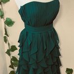 Cocktail Prom Party Dress Green Size 2 Photo 7
