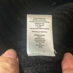 BLL Women's Sweater Vest Size Small Black Faux Fur Side Belts Hippie Boho Photo 8