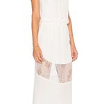 Karina Grimaldi Silk Blend Camila Maxi Ivory Dress Lace Cutout Revolve S Photo 14