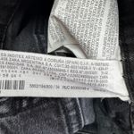 ZARA Jeans Womens US 2 Denim Black Washed Skinny Frayed Fringe Grunge Photo 4