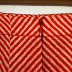 Boden Orange Striped Pencil Skirt Women's 8 Classic Career Preppy Fall Straight Photo 2