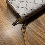 Baby Phat  Hand Clutch Wrist Wallet - Brown Leather with Rose Engraved Design Photo 4