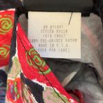 Vintage BIG HED DESIGNS Black/Multicolor FUNKY LADY Print Rayon Dress Size XS Black Photo 6