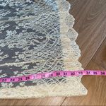 Free People  NWT Lace Boho Dress Ivory Photo 9