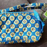 Vera Bradley Blue & Yellow Wristlet Floral Bag (New with tag) Photo 4