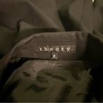 Theory  Stretch Wool‎ Blend One Button Tailored Blazer Black Workwear Jacket 8 Photo 5